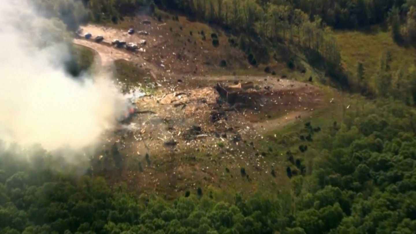 Explosion aux États-Unis, 19 disparus dans une entreprise d'explosifs