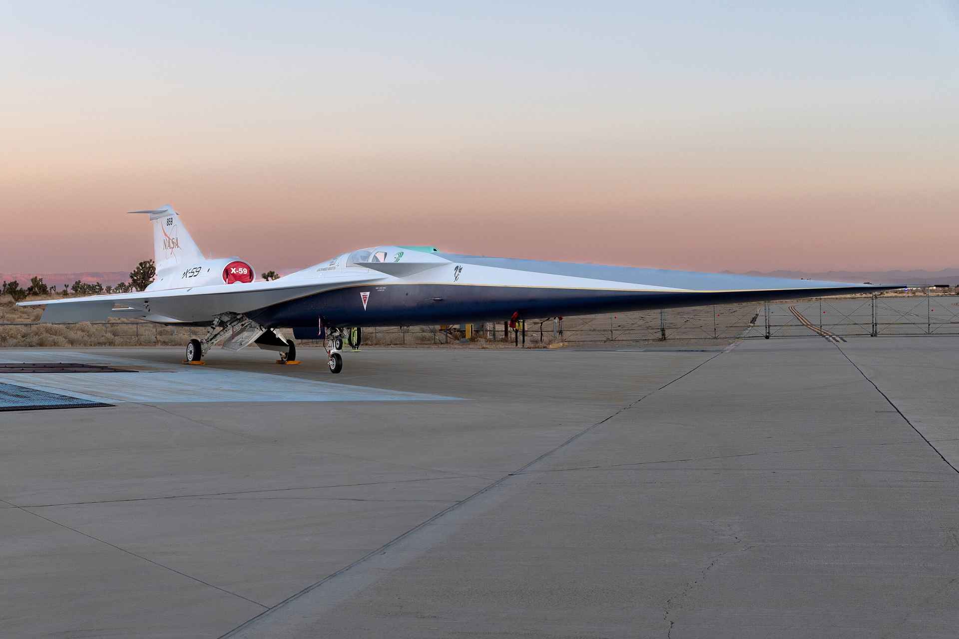Les USA dévoilent le X-59, avion supersonique silencieux plus rapide que le son