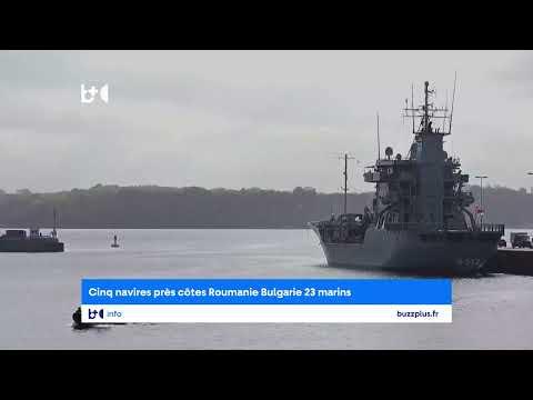 Attaques contre des navires : l'OTAN envoie avions et drones en mer Noire