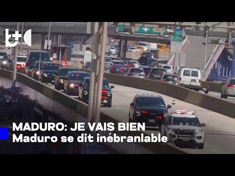 Maduro réagit pour la première fois après sa détention aux USA: je vais bien, je reste fort