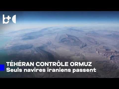 Seuls des navires liés à l'Iran ont traversé le détroit d'Ormuz depuis le cessez-le-feu