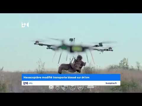 500 jours bloqué en territoire ennemi / Le soldat blessé évacué par un drone