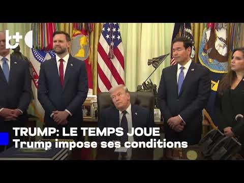 Trump : le temps joue pour les États-Unis, pas pour l'Iran