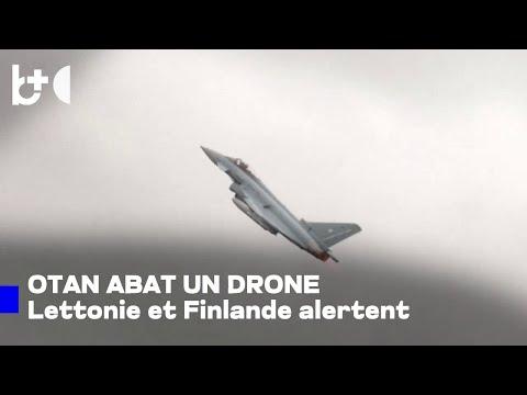Un avion de l'OTAN abat un drone au-dessus de l'Estonie