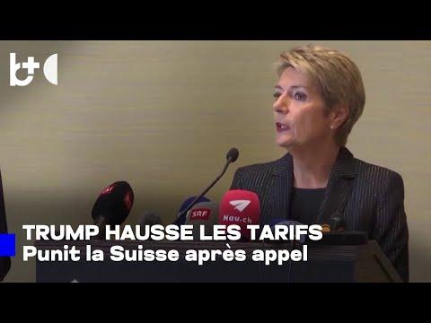 Je n'ai pas aimé comment il m'a parlé au téléphone". Trump a haussé les tarifs suisses par 'rancune'