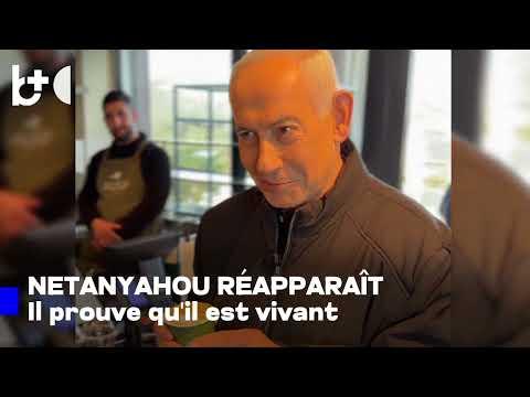 «Je meurs... pour un café»: Netanyahou réapparaît après rumeurs d'assassinat