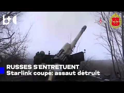 Des soldats russes s'entretuent, chaos au front après la coupure de Starlink