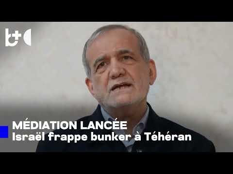 Le président iranien annonce que des efforts de médiation ont commencé