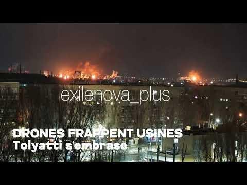 Les Ukrainiens ont frappé par drone deux usines stratégiques en Russie