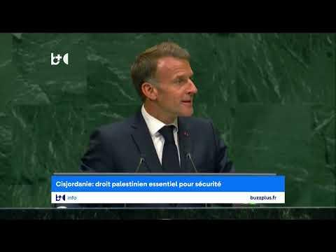 Macron: Il est honteux de rester passif face à ce qui se passe à Gaza