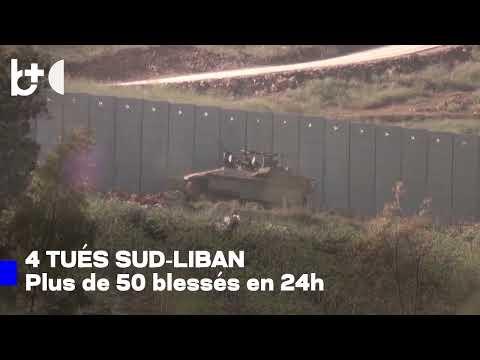 Combats entre Israël et le Hezbollah au Liban, 4 morts et plus de 50 blessés en 24 h
