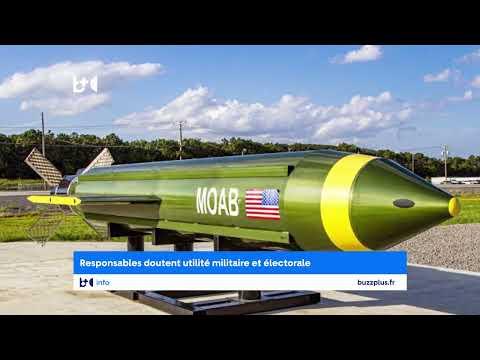 Mère de toutes les bombes" au-dessus de l'Iran/CNN : Trump envisage de l'utiliser, plans d'attaque