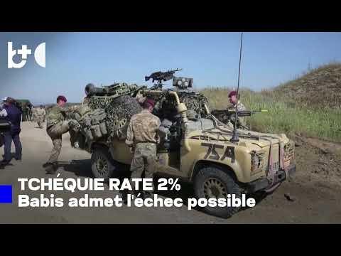 La République tchèque reste à la traîne… N'atteint pas les objectifs de dépenses de l'OTAN