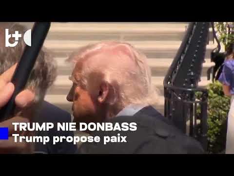 Trump dit qu'il n'a pas d'accord avec Poutine sur le Donbass