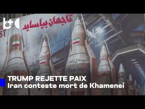 Pas de conditions pour la paix" : Trump réagit après qu'Iran a menacé de tuer Netanyahou