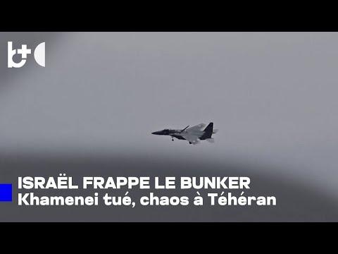 Israël attaque le bunker souterrain du leader iranien