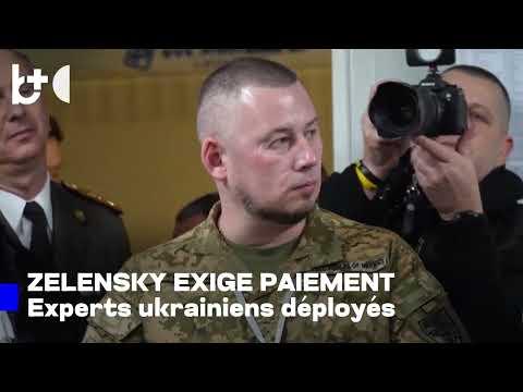 Demande d'argent en échange d'aide / Zelenski a envoyé des experts en drones au Moyen-Orient