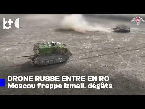 Roumanie attaquée, drone russe dans le ciel / Espace aérien violé, Moscou frappe à la frontière