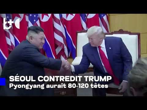 Kim Jong Un: 57 bombes nucléaires / Corée du Sud 'corrige' Trump: environ 120