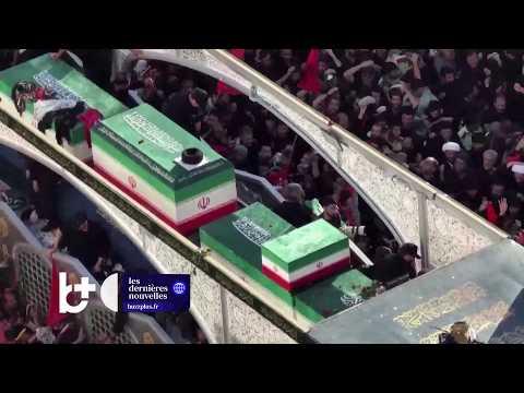 Absent à l'enterrement de son père / Mojtaba Khamenei disparu, grandes foules à Mashhad