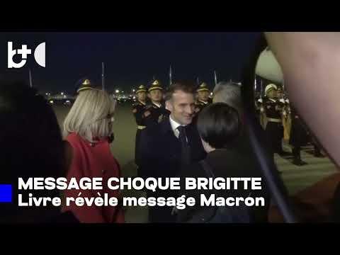 Message sur le téléphone de Macron au sujet d'une actrice iranienne a irrité Brigitte