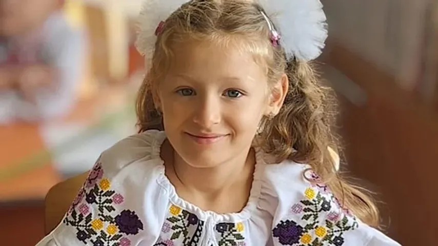 Amélia, une Polonaise de 7 ans, parmi les victimes de l'attaque russe sur Ternopil
