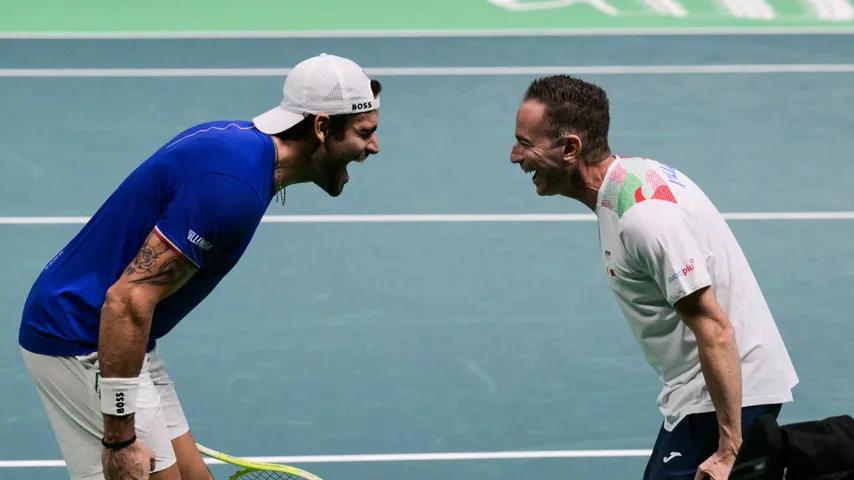 Coupe Davis: Berrettini met l'Italie sur de bons rails