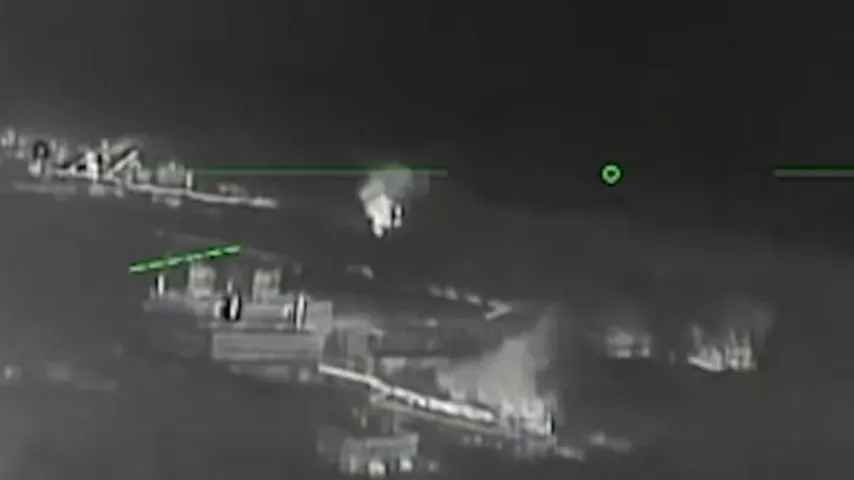 Commandant ukrainien publie images de l'attaque contre raffinerie et aciérie russes