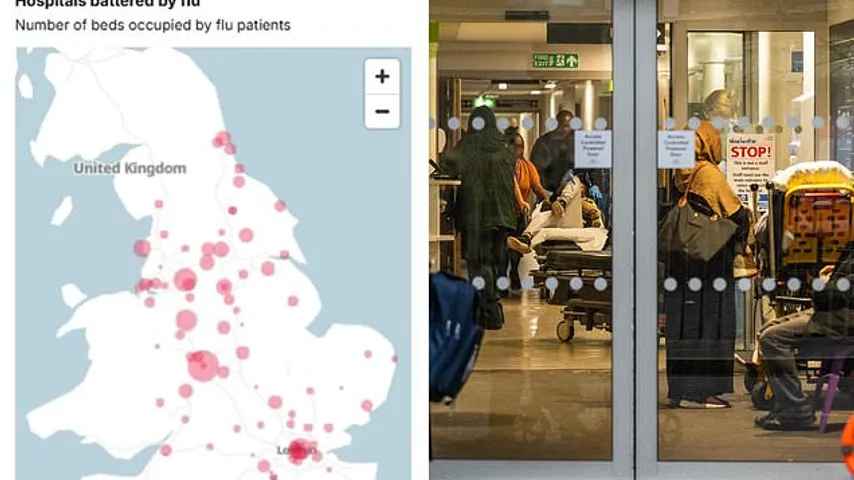 La supergrippe envahit l'Europe / Hôpitaux en crise, écoles fermées