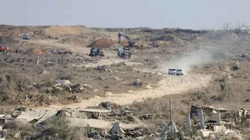 Le chef de l'armée israélienne proclame la ligne de retrait «nouvelle frontière» à Gaza