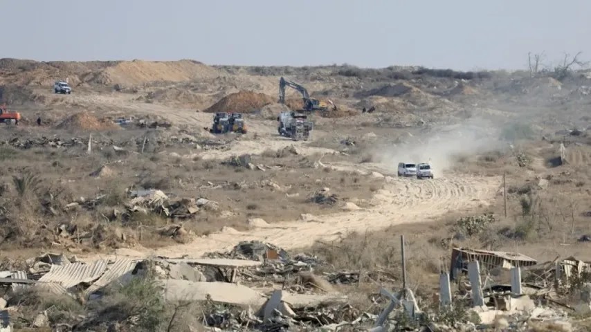 Le chef de l'armée israélienne proclame la ligne de retrait «nouvelle frontière» à Gaza