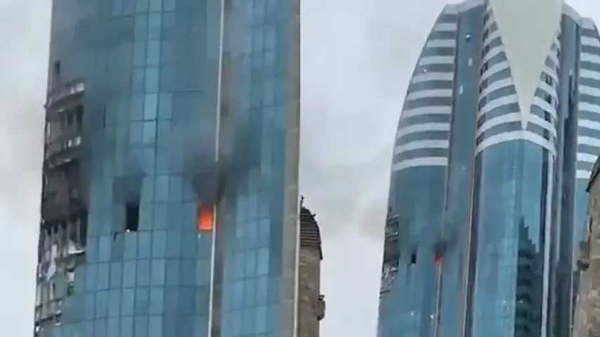 Les Ukrainiens attaquent la Tchétchénie, des drones frappent l'un des bâtiments les plus importants