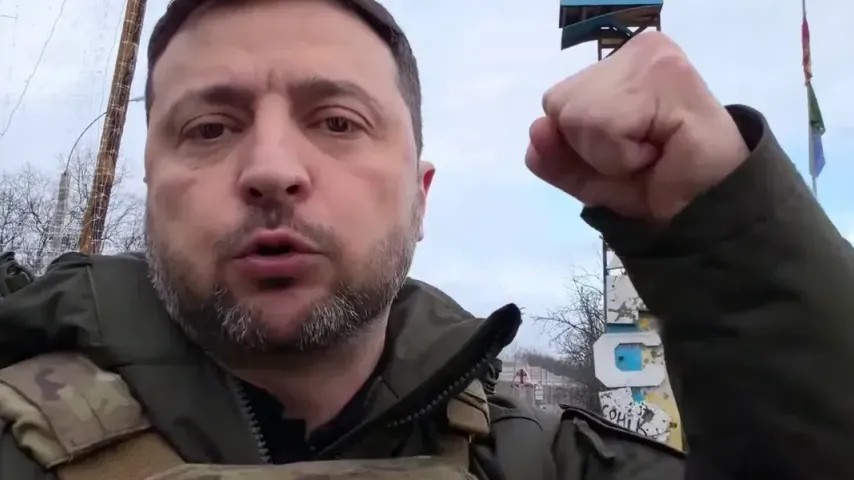 Poutine prétend l'avoir pris, Zelensky publie une vidéo de Kupiansk