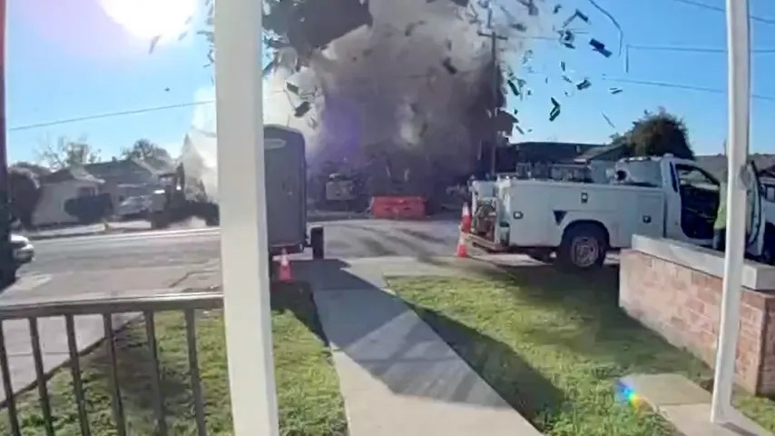 Puissante explosion sur un gazoduc en Californie, des blessés signalés