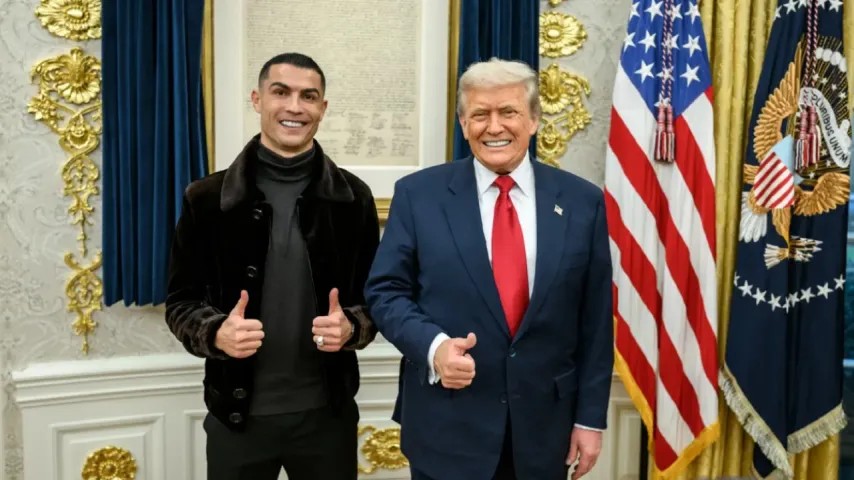 Trump reçoit un appel de Ronaldo, le Président : personne n'est meilleur que lui