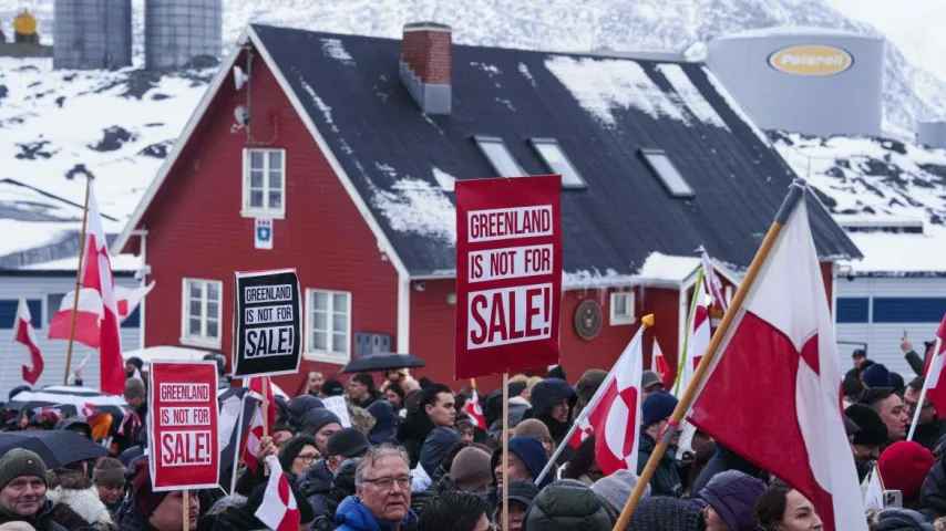 Des milliers protestent contre Trump : « Yankees rentrez chez vous ! Groenland pas à vendre »