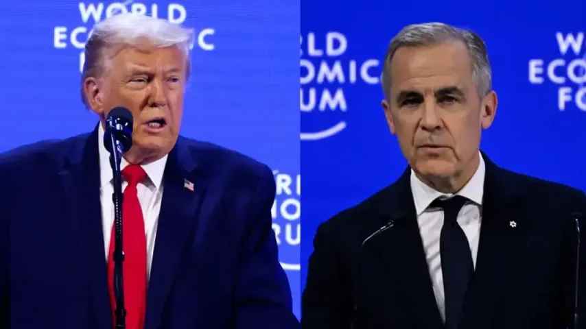 Discours du premier ministre canadien à Davos au centre de l'attention, Trump réagit vivement