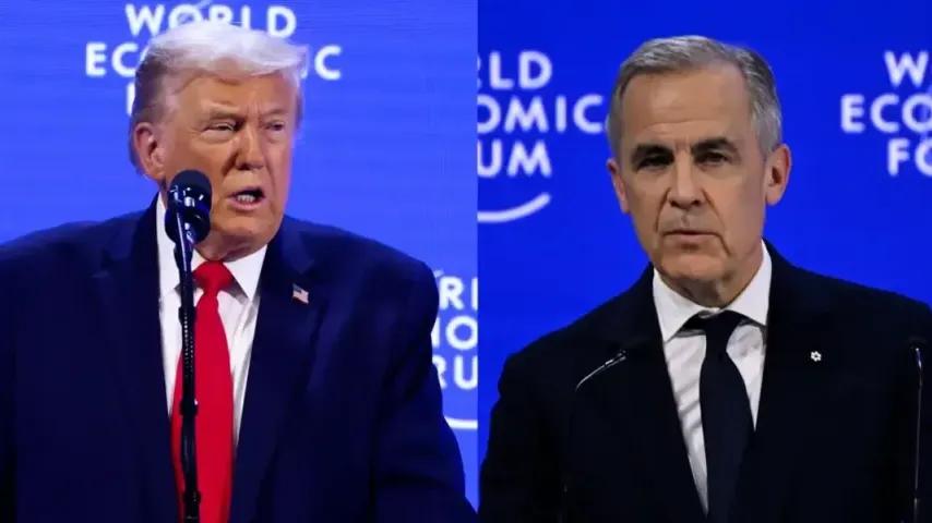 Discours du premier ministre canadien à Davos au centre de l'attention, Trump réagit vivement