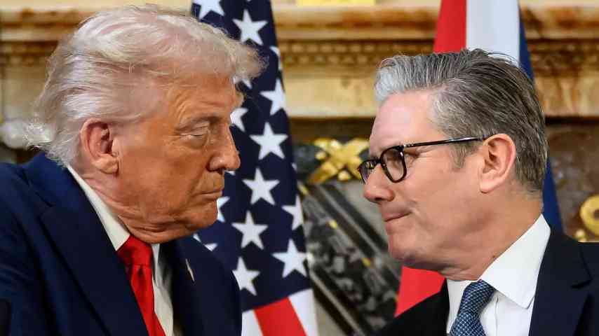 Menaces de Trump contre l'UE et affrontements USA-Royaume-Uni, Starmer