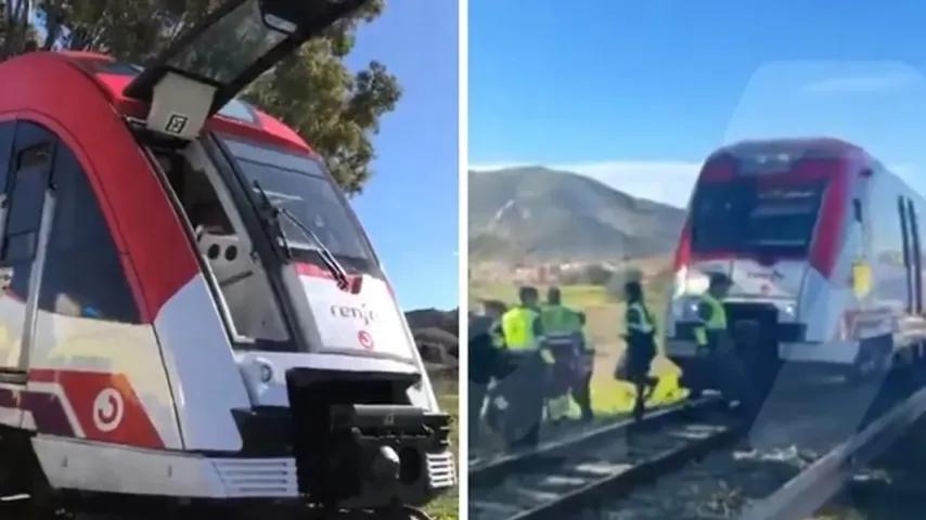 Nouvel accident ferroviaire en Espagne : le train percute la grue