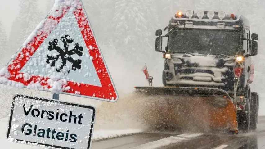 Tempête de glace dans l'ouest allemand: écoles fermées, perturbations routes, aéroports et trains