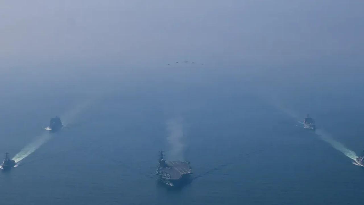 Les États-Unis massent en Iran la plus grande force militaire depuis 2003