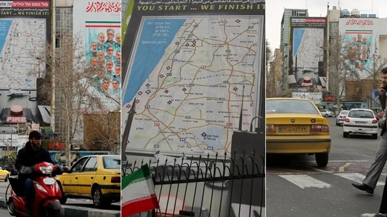 'Vous commencez, nous finissons' : l'Iran dévoile la carte des cibles à Tel-Aviv