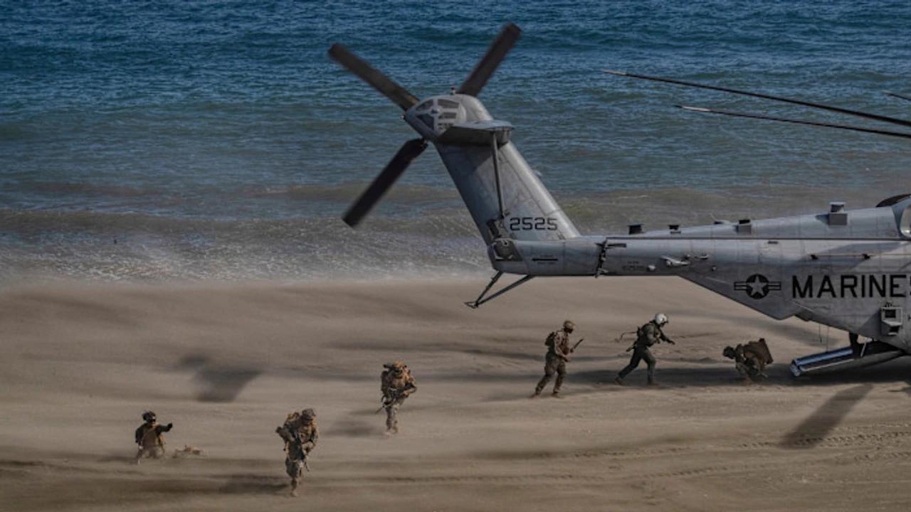 Armés jusqu'aux dents… les Marines de Trump prêts à prendre les forteresses iraniennes