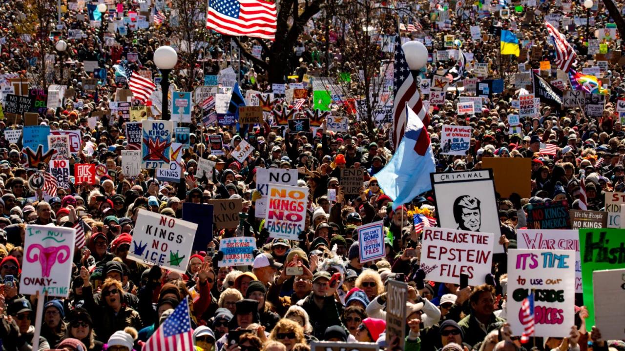 Manifestations anti-Trump : millions dans les rues des villes sous la devise "Pas de rois