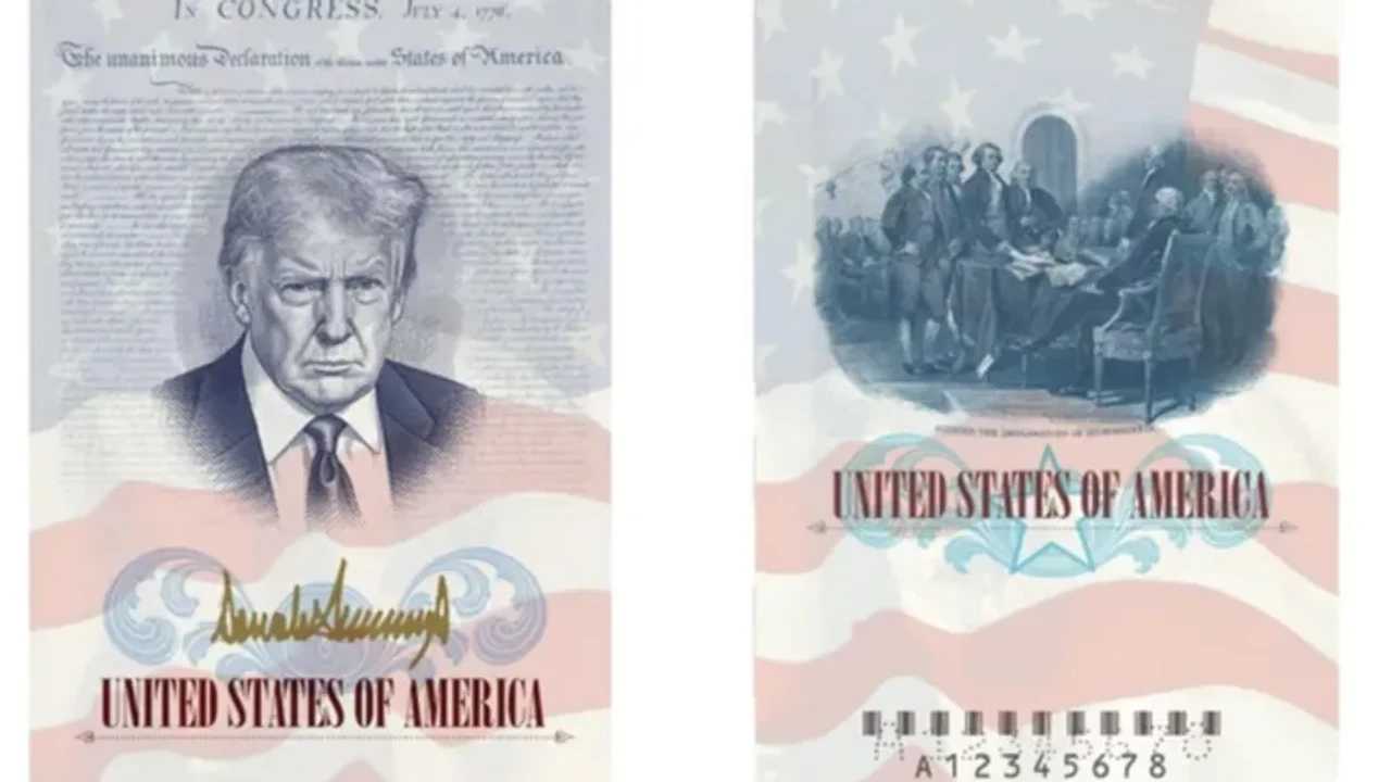 Les États-Unis pourraient modifier les passeports, proposition d'inclure l'image de Trump