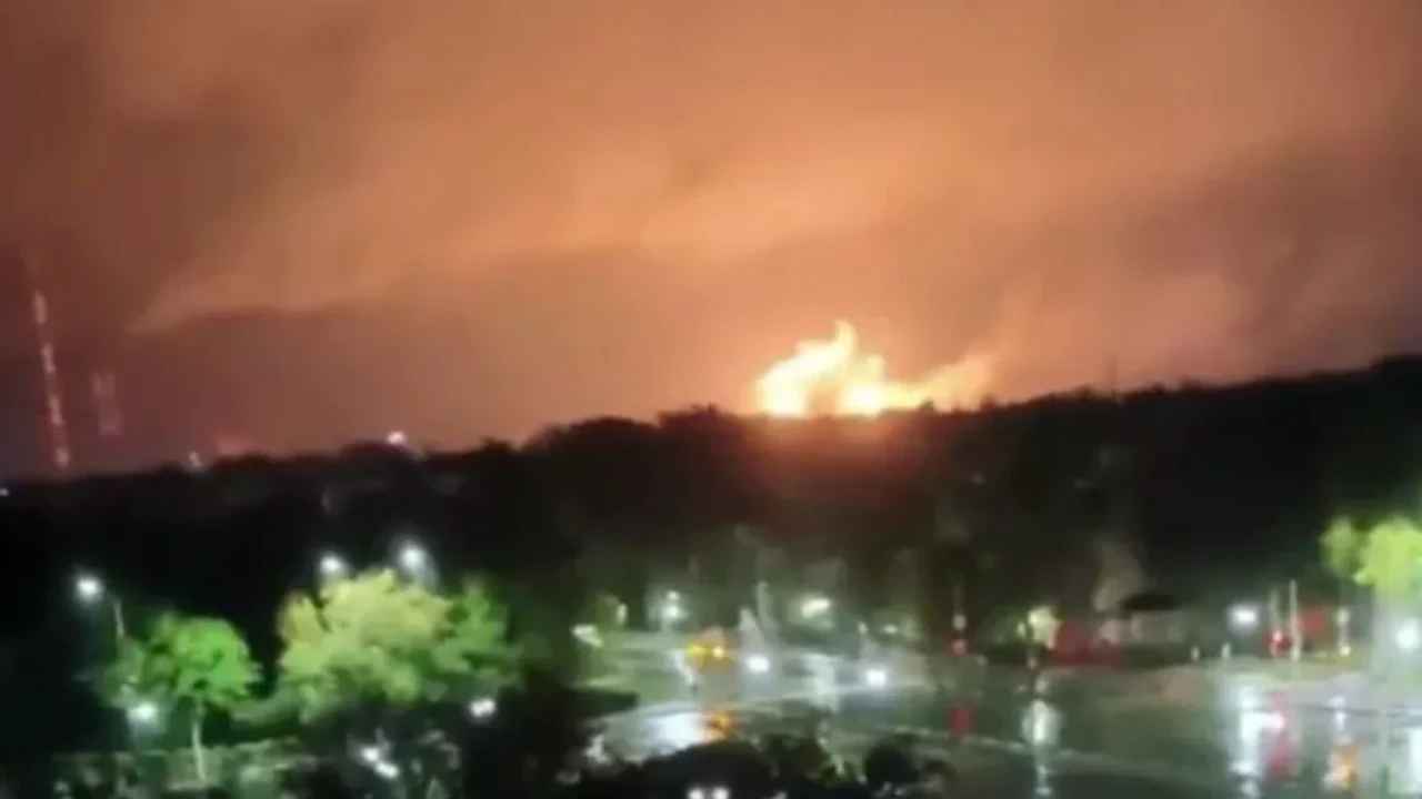 Attaques de drones en Russie: feu à l'usine chimique «Azot» et dans une usine au Tatarstan