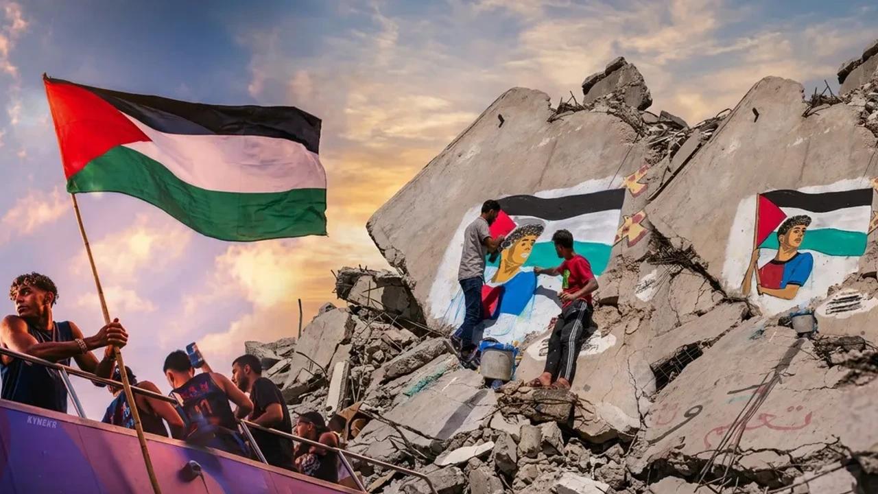 Les Palestiniens "rendent l'honneur" à Lamine Yamal — sa fresque apparaît à Gaza