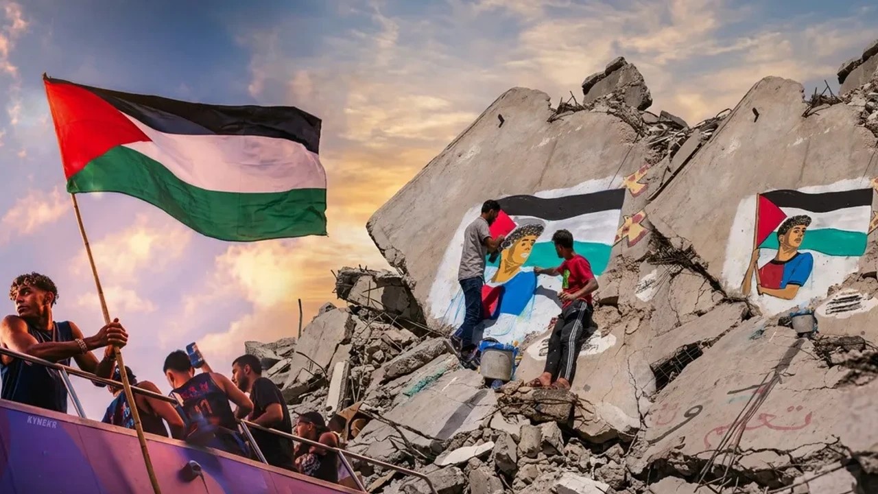 Les Palestiniens "rendent l'honneur" à Lamine Yamal — sa fresque apparaît à Gaza