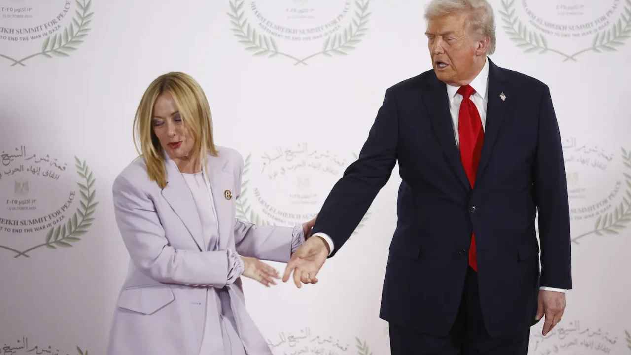 Il a fait une erreur" Trump adoucit le ton envers Meloni: je l'aime beaucoup